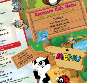 Kids menu badge