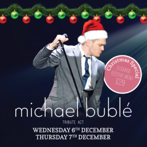 Buble xmas badge