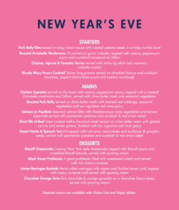 Dovecote NYE
